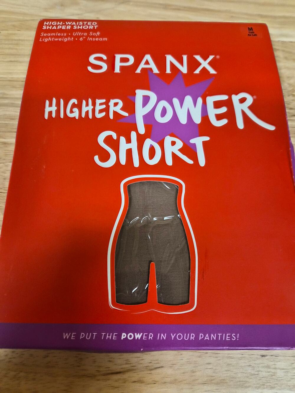 Spanx Women's High Waisted Shorts M Cafe Au Lait Higher Power Short (1377)